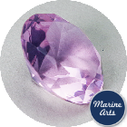 9265 - Glass Gem - Amethyst